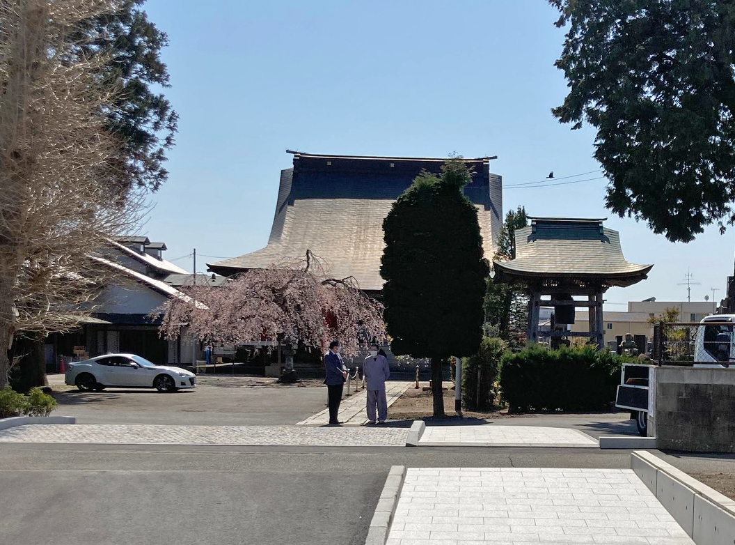 【現場より】水戸市の本行寺の境内が生まれ変わりました。