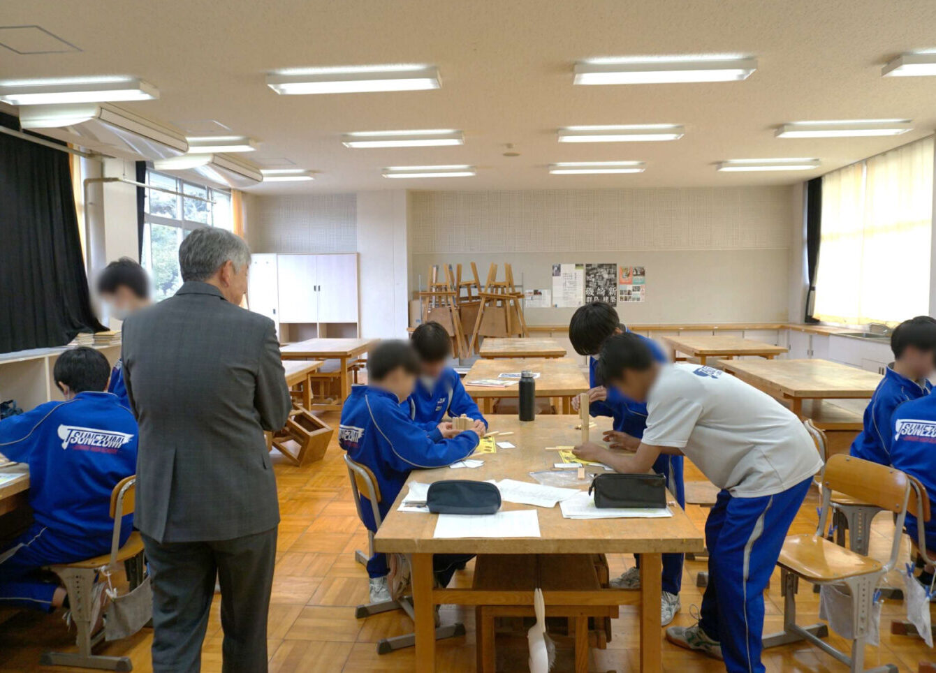 水戸市立常澄中学校の職業講話に参加しました。