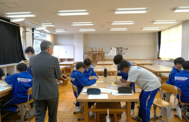 水戸市立常澄中学校の職業講話に参加しました。